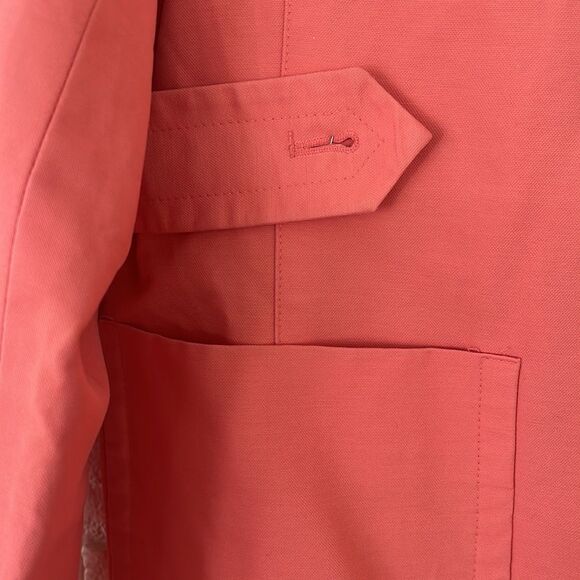 CATO Salmon/Coral Trench Style Jacket – Light & Stylish for Every Season #404 - Picture 3 of 8